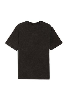 Camisa Deportiva Puma Ess Elevated Relaxed Wash Negro Hombre
