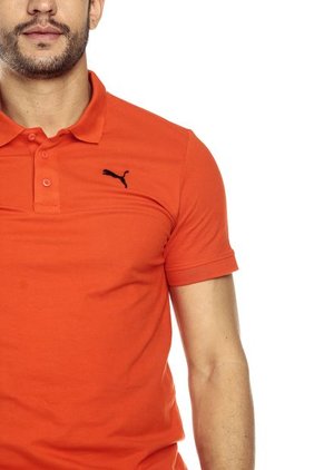 Camiseta Polo Naranja Puma Ess Pique