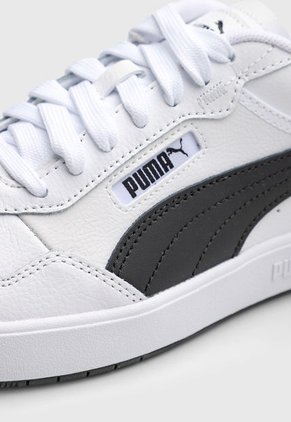 Tenis Lifestyle Blanco-Negro Puma Court Ultra
