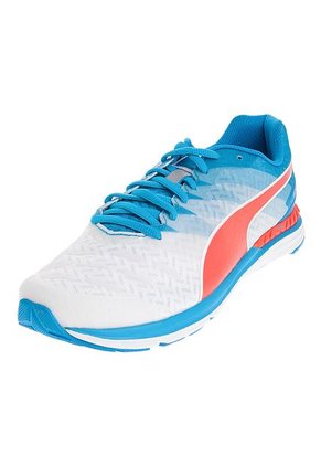 Running Blanco-Azul-Coral Puma Speed 300 Ignite