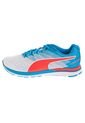 Running Blanco-Azul-Coral Puma Speed 300 Ignite de Puma