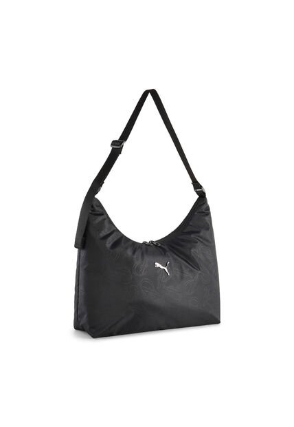 Bolso Casual Puma Original Pop Slouchy Hobo Negro Para Mujer