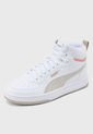 Tenis Lifestyle Blanco-Beige-Coral PUMA Caven 2.0 Mid de Puma