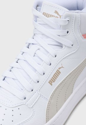 Tenis Lifestyle Blanco-Beige-Coral PUMA Caven 2.0 Mid