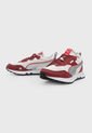 Tenis Lifestyle Beige-Rojo-Plateado Puma Rider FV Coca Cola   de Puma