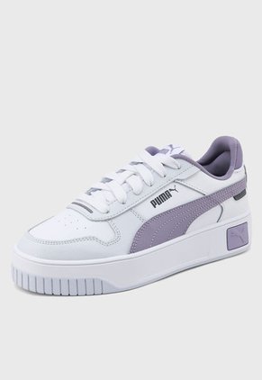 Tenis Lifestyle Blanco-Lila PUMA Carina Street