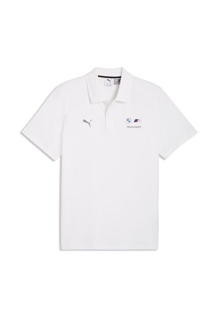 Camiseta Polo Deportiva Puma Bmw MmsEss Blanco Hombre