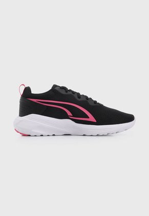 Tenis Running Negro-Blanco-Fucsia Puma All-Day Active