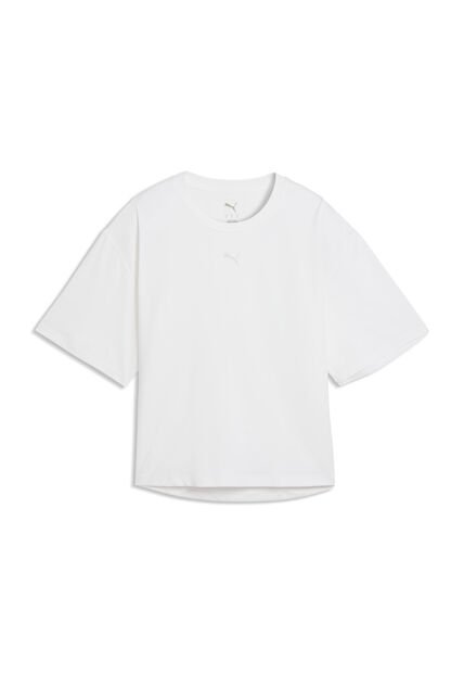 Camisas Deportivas Puma Cloudspun Relaxed Blanco Para Mujer