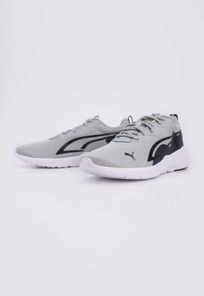 Tenis Lifestyle Gris-Blanco-Negro Puma All Day Active
