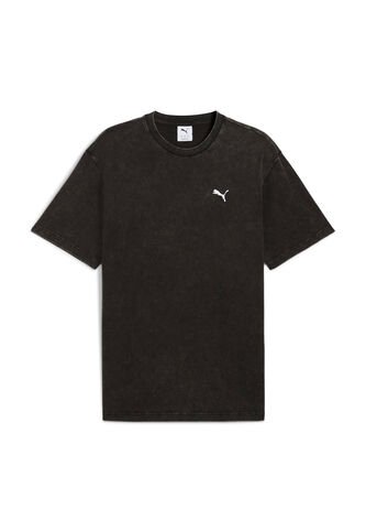 Camisa Deportiva Puma Ess Elevated Relaxed Wash Negro Hombre Puma