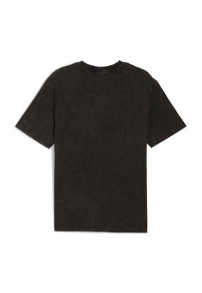 Camisa Deportiva Puma Ess Elevated Relaxed Wash Negro Hombre