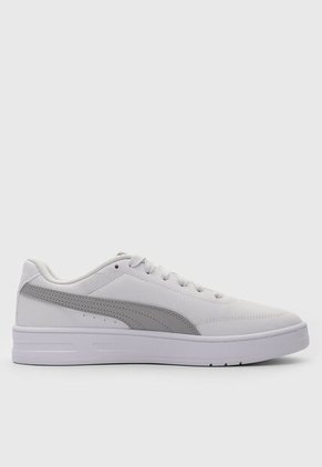 Tenis PUMA Court Classic Clean Blanco