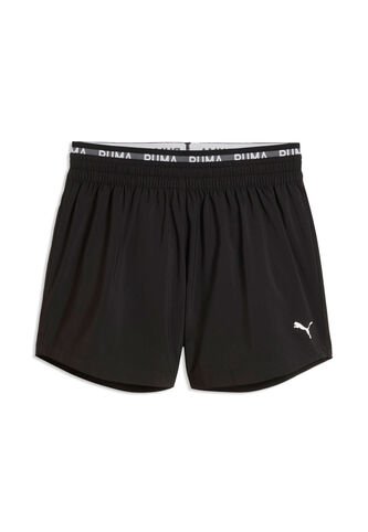 Pantaloneta Deportiva Puma Double Waistband Negro Para Mujer Puma