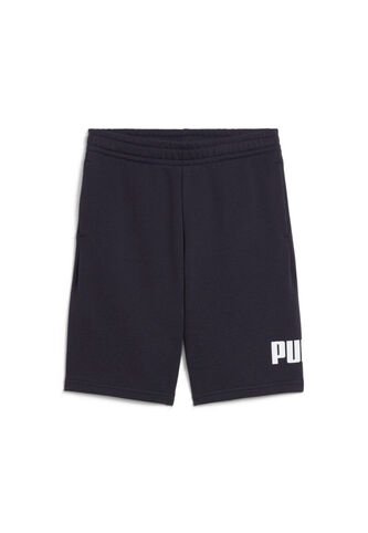 Pantaloneta Deportiva Puma Ess No1 Logo TrB Negro Para Niños Puma