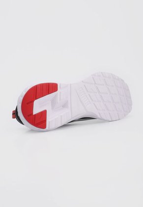 Tenis Lifestyle Negro-Blanco-Rojo Puma All Day Active