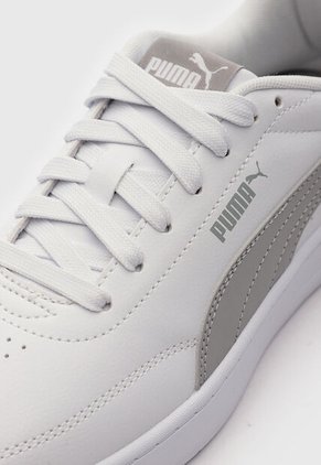 Tenis PUMA Court Classic Clean Blanco