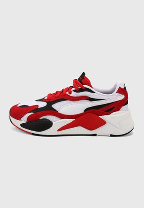 Tenis Lifestyle Blanco-Rojo-Negro Puma RS-X³ Super