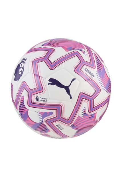 Balón Puma Unisex Orbita Match PL Brilliance FIFA® Quality - Blanco - Rosado