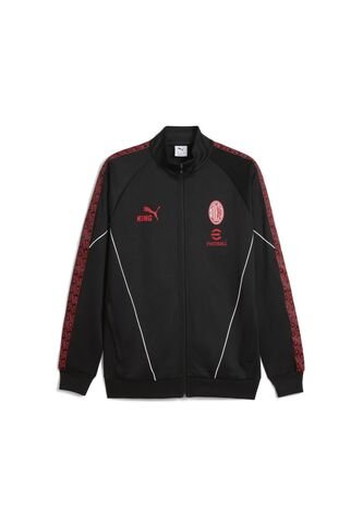 Puma Chaqueta Puma Hombre KING Anthem Del AC Milan - Negro - Rojo Chaqueta Puma