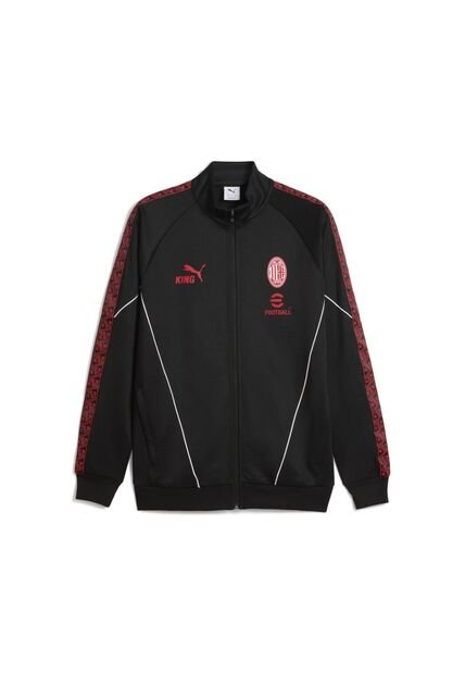 Puma Chaqueta Puma Hombre KING Anthem Del AC Milan - Negro - Rojo Chaqueta