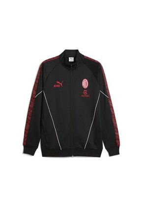Puma Chaqueta Puma Hombre KING Anthem Del AC Milan - Negro - Rojo Chaqueta