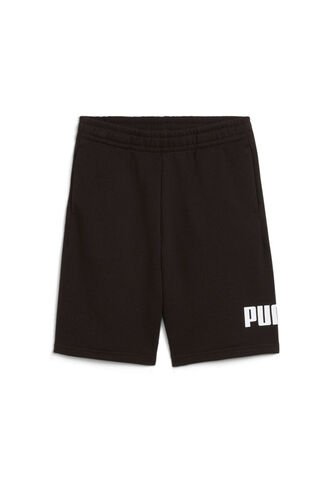 Pantaloneta Deportiva Puma Ess No1 Logo TrB Negro Para Niños Puma