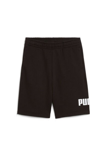 Pantaloneta Deportiva Puma Ess No1 Logo TrB Negro Para Niños