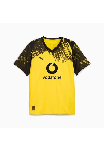 Camisa Deportiva Puma Original Bvb Home Amarillo Para Hombre
