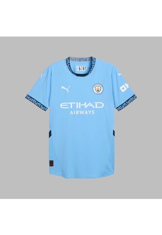 Camiseta Puma Hombre Local Del Manchester City 24/25- Azul Puma