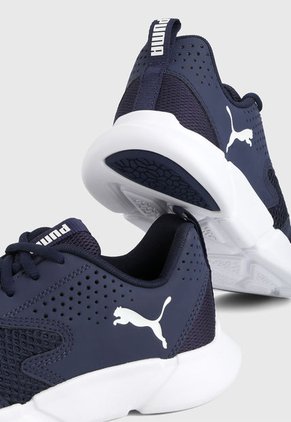 Tenis Training Azul Navy-Blanco Puma Interflex Modern