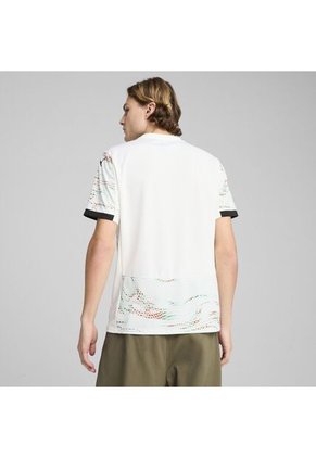 Camiseta Puma Hombre 2da De Portugal 2025 Blanco-Multicolor