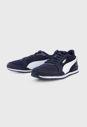 Tenis Lifestyle Azul Navy-Blanco Puma ST Runner v3 Mesh