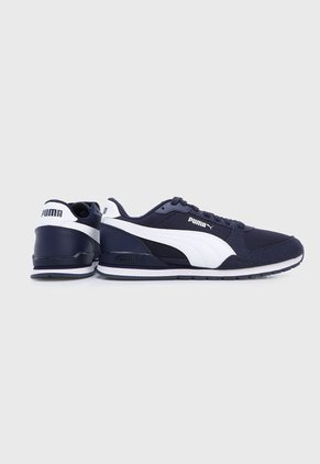 Tenis Lifestyle Azul Navy-Blanco Puma ST Runner v3 Mesh