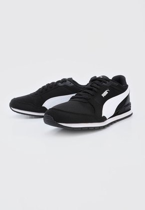 Tenis Lifestyle Negro-Blanco Puma ST Runner v3 Mesh