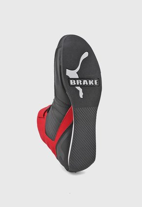 Tenis Lifestyle Negro-Rojo-Blanco PUMA Ferrari Kart Cat RL Mid