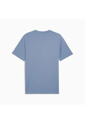 Camisa Deportiva Puma Original Wardrobe Ess Azul Para Hombre