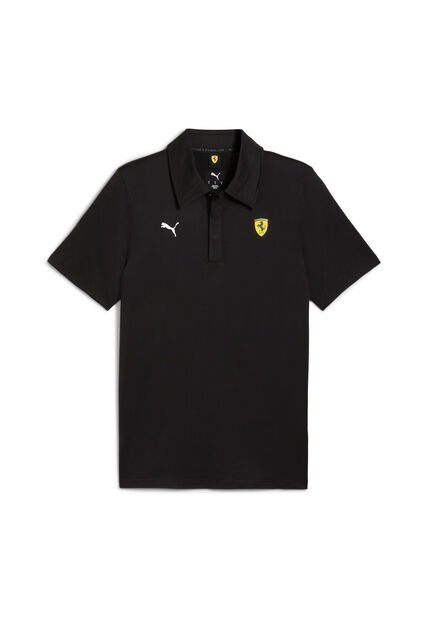 Camisas Tipo Polo Puma Ferrari Cloudspun Negro Para Hombre