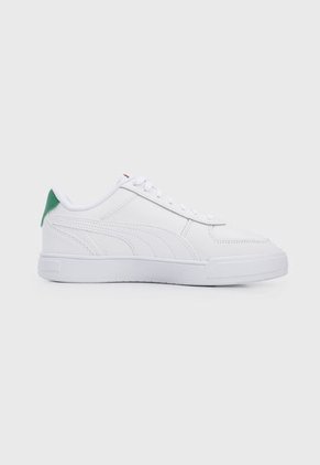 Tenis Lifestyle Blanco-Verde-Dorado Puma Caven