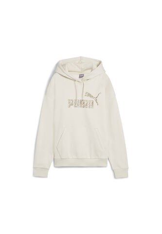 Hoodies Puma Originales Ess + Animal Fl Blancos Para Mujer Puma