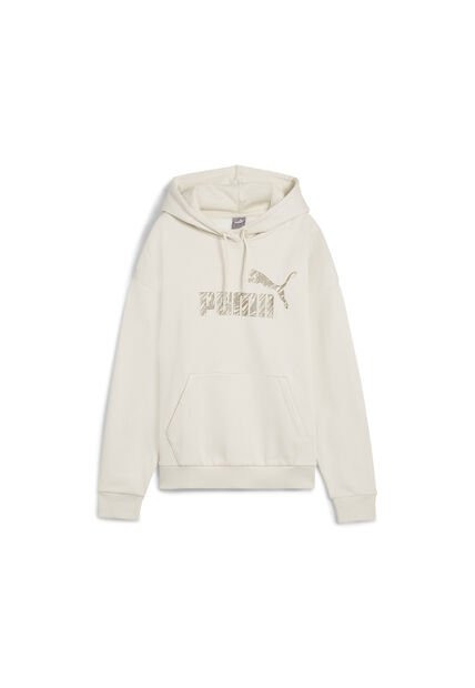 Hoodies Puma Originales Ess + Animal Fl Blancos Para Mujer