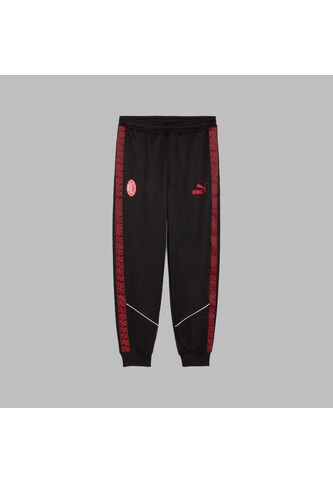 Pantalón Puma Hombre King Anthem Del AC Milan - Negro - Rojo Puma