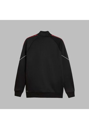 Chaqueta Puma Hombre KING Anthem Del AC Milan - Negro - Rojo