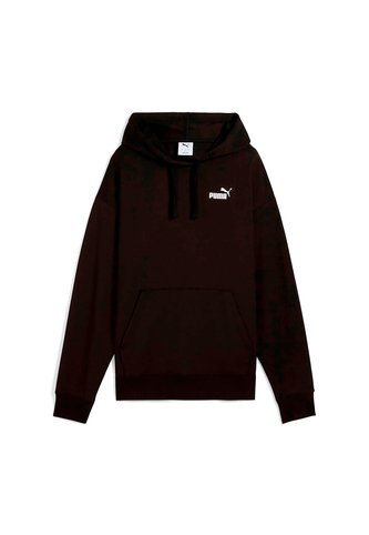 Hoodie Puma Original Ess No. 1 Logo Comfort Negro Mujer Puma
