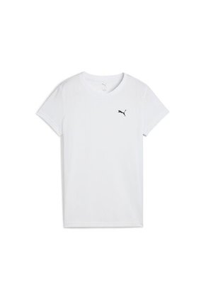Camisa Deportiva Puma Original Ess Logo (Poly) Blanco Mujer
