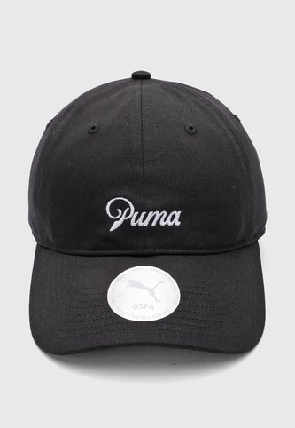 Gorra PUMA Essentials Script Negro Puma