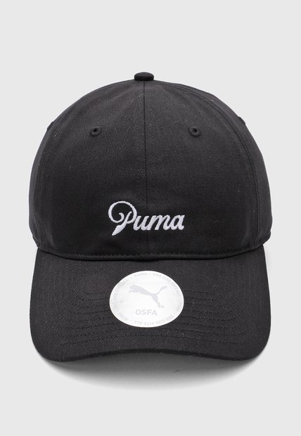 Gorra PUMA Essentials Script Negro