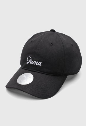 Gorra PUMA Essentials Script Negro