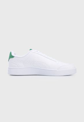 Tenis Lifestyle Blanco-Verde-Dorado Puma Shuffle Perf
