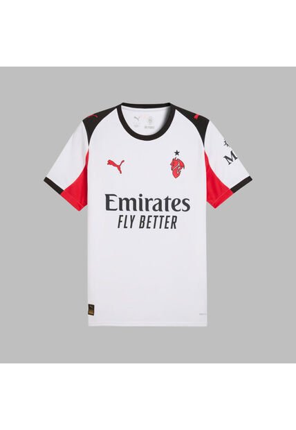 Camiseta Puma Hombre Ac Milan 25/26 Visitante  -Blanco